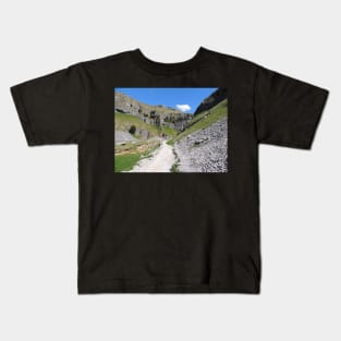 Road to Gordale Scar Kids T-Shirt